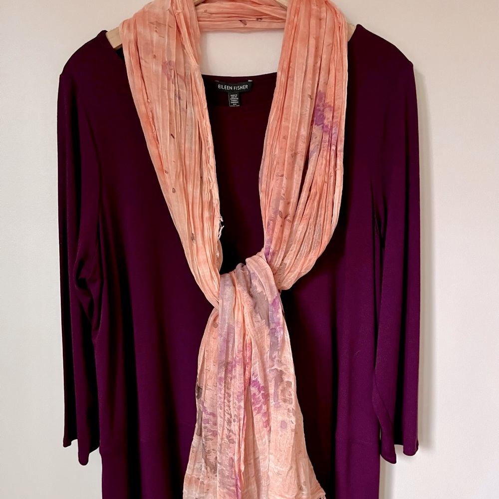 Eileen Fisher Bateau Neck Tunic - Picture 7 of 7